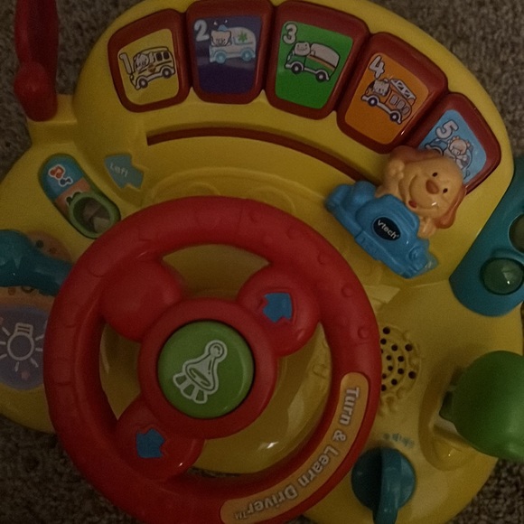 VTech Learn & Turn Driver, Yellow - Picture 14 of 14